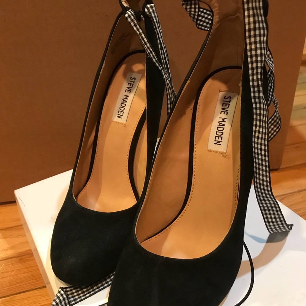 ❣️Steve madden❣️lilly ankle wrap pump NEW